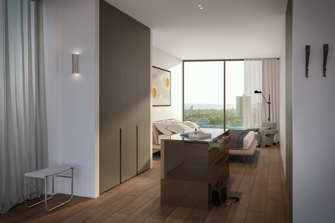 Master Bedroom, Artist Impression